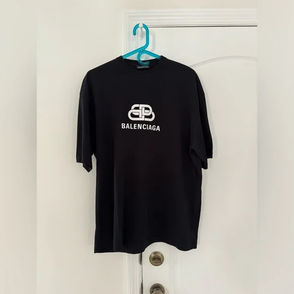 Balenciaga | Shirts | Authentic Balenciaga Bb Logo Tshirt Balenciaga | Shirts | Authentic Balenciaga Bb Logo Tshirt